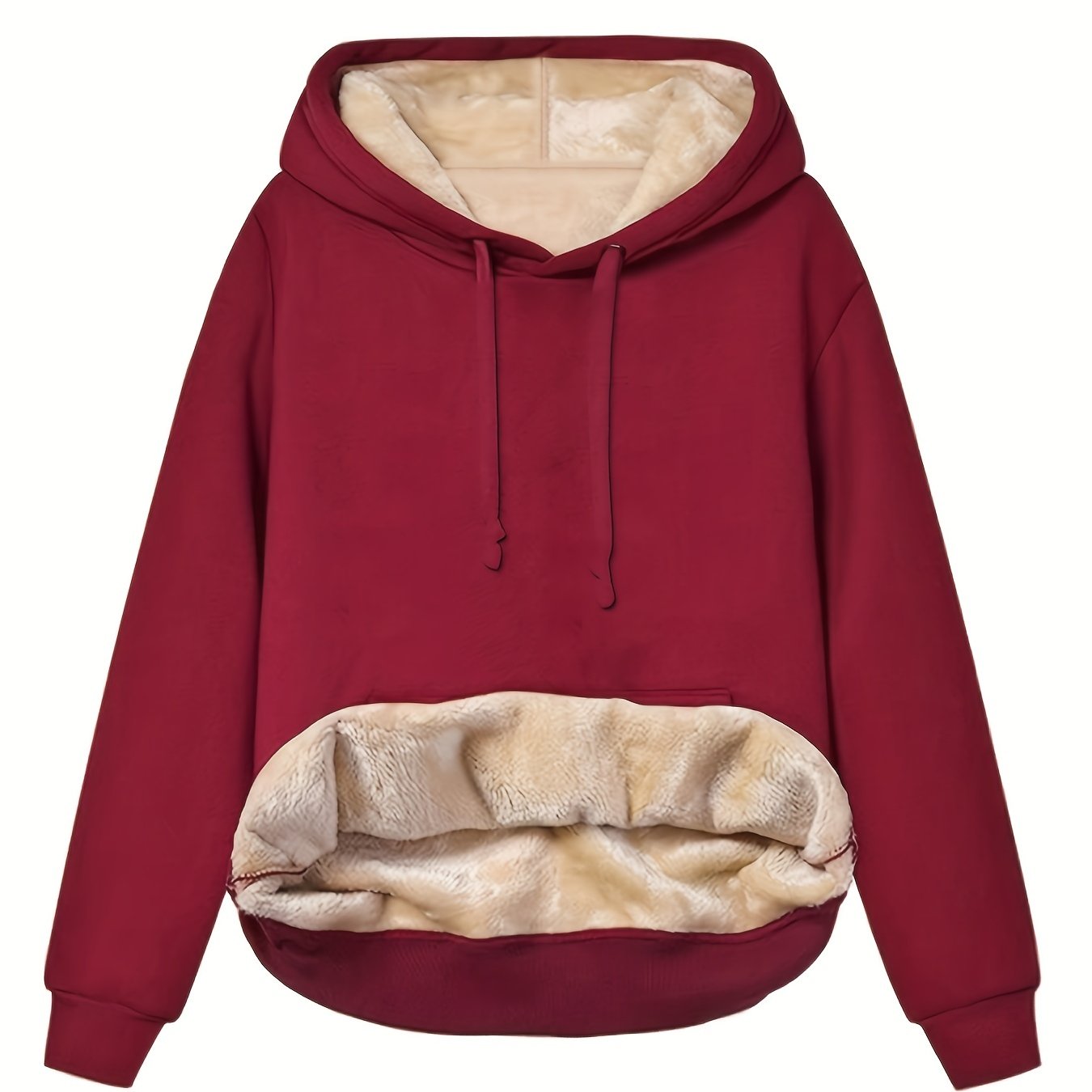 Clara - Winter Pullover Cozy Hoodie with Plush Pocket