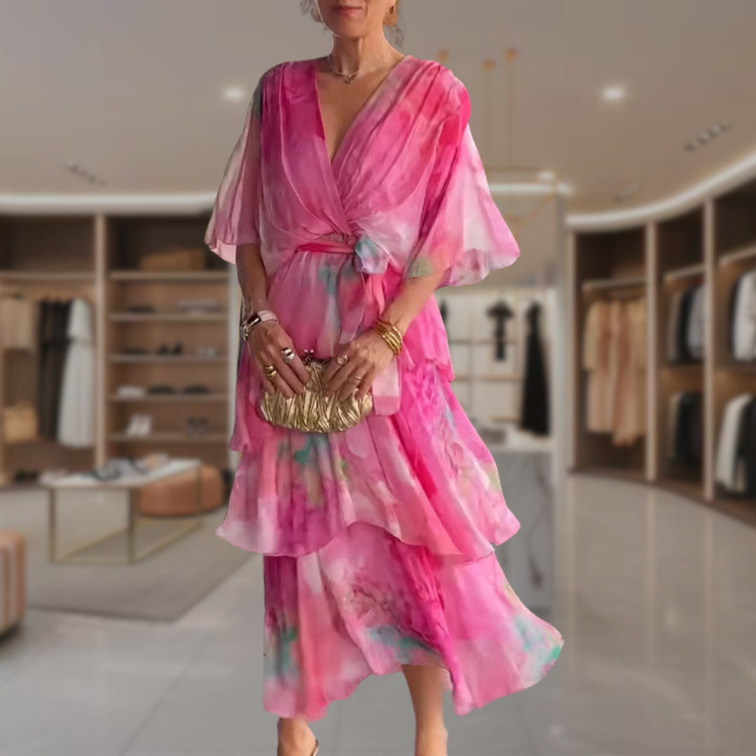 Valeria - Women’s Layered Maxi Dress