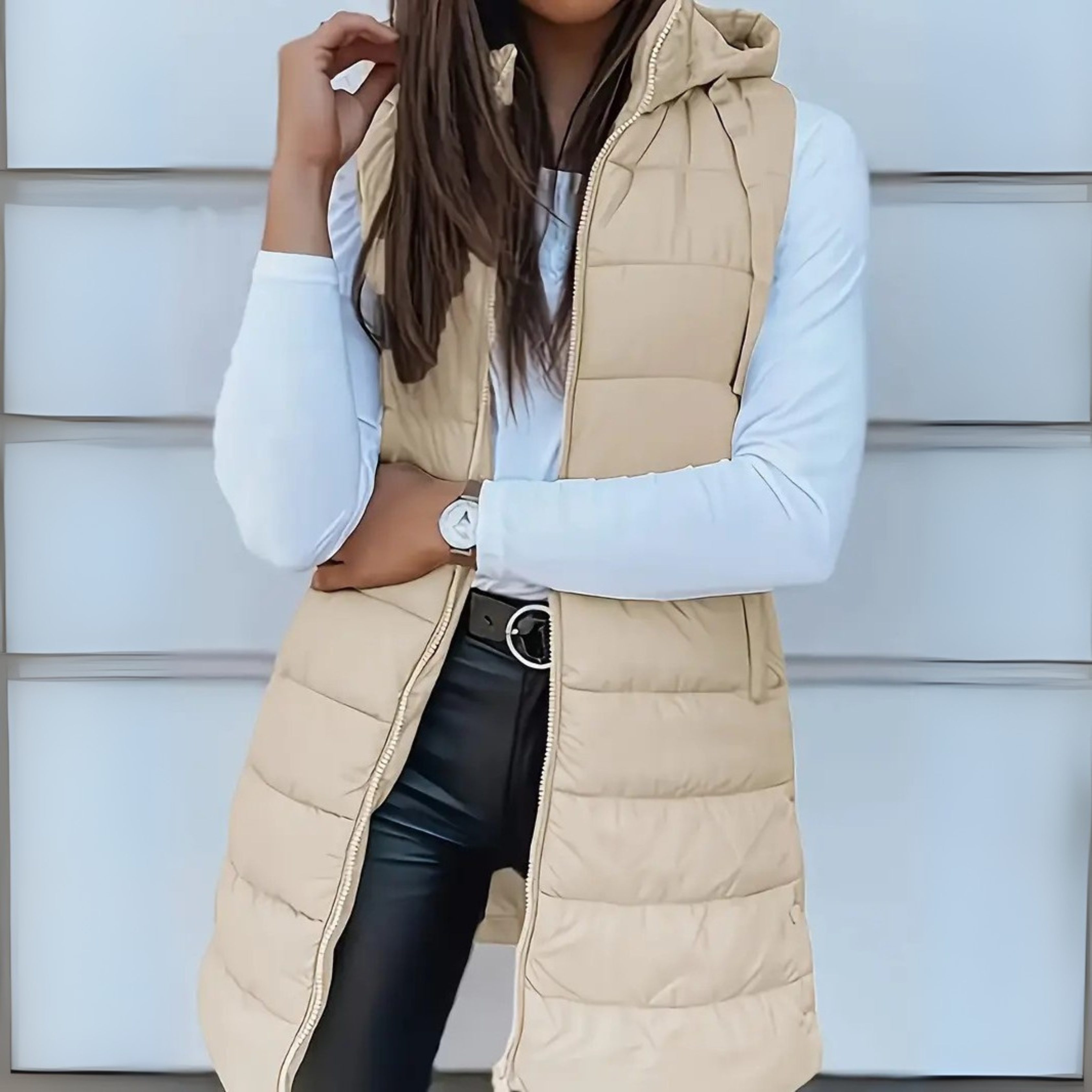 Rain - Long Puffer Vest