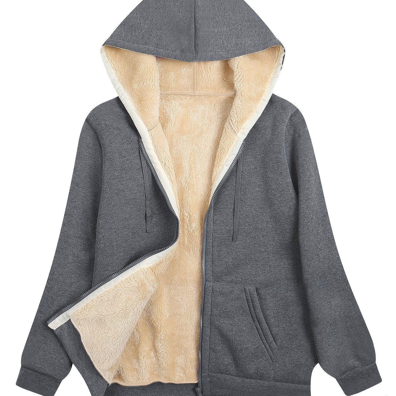 Luna - Warm Zip-Up Jacket with Hood