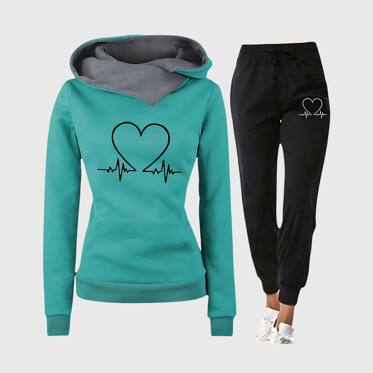 Hilary - 2-Piece Sportswear Set with Hoodie and Pants