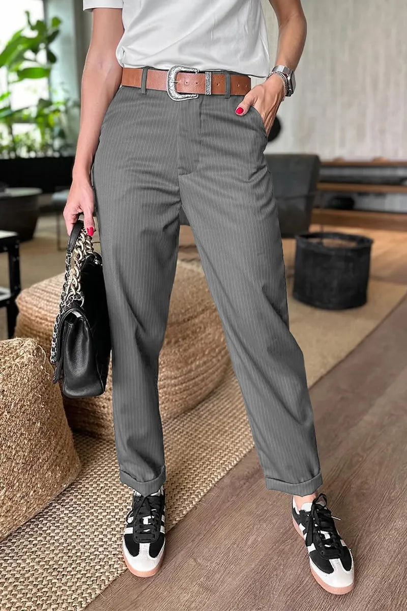 Elara - High-Waist Tailored Pants