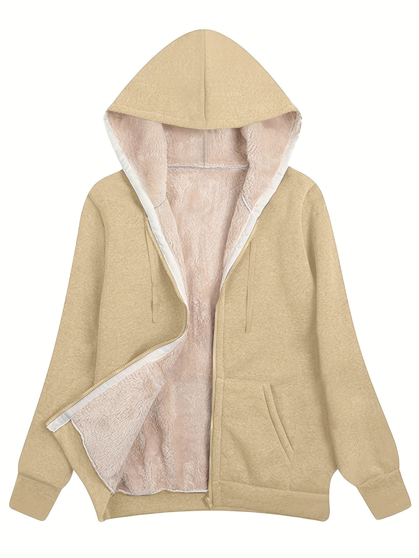Luna - Warm Zip-Up Jacket with Hood