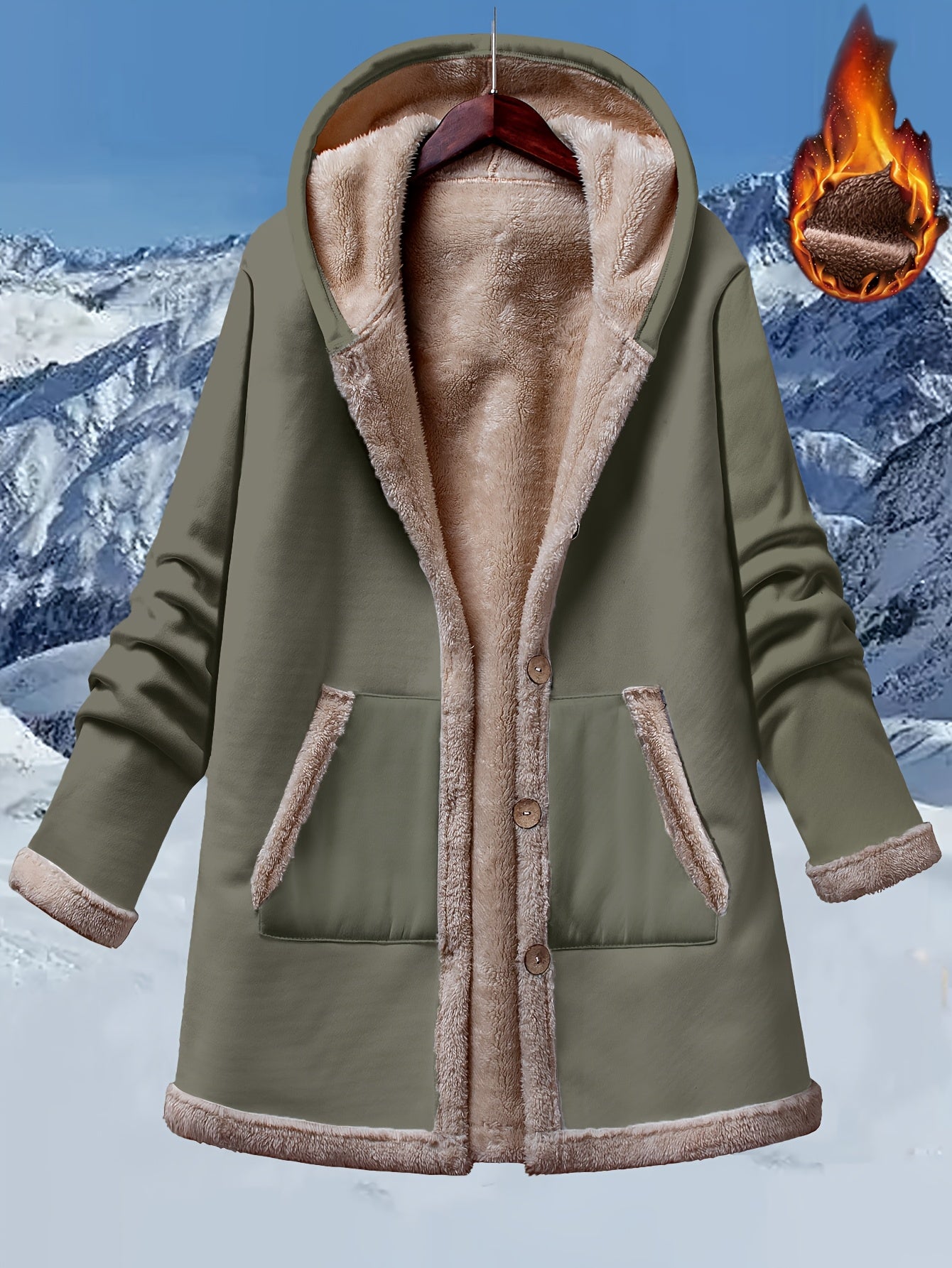 Isolde - Ultra Warm Hooded Winter Coat