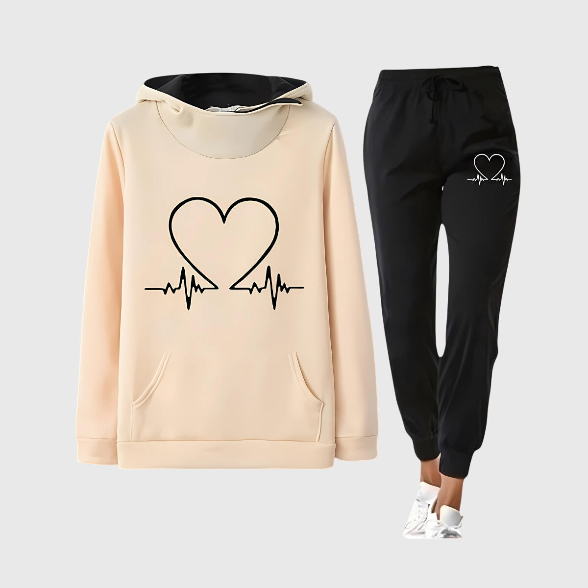 Hilary - 2-Piece Sportswear Set with Hoodie and Pants