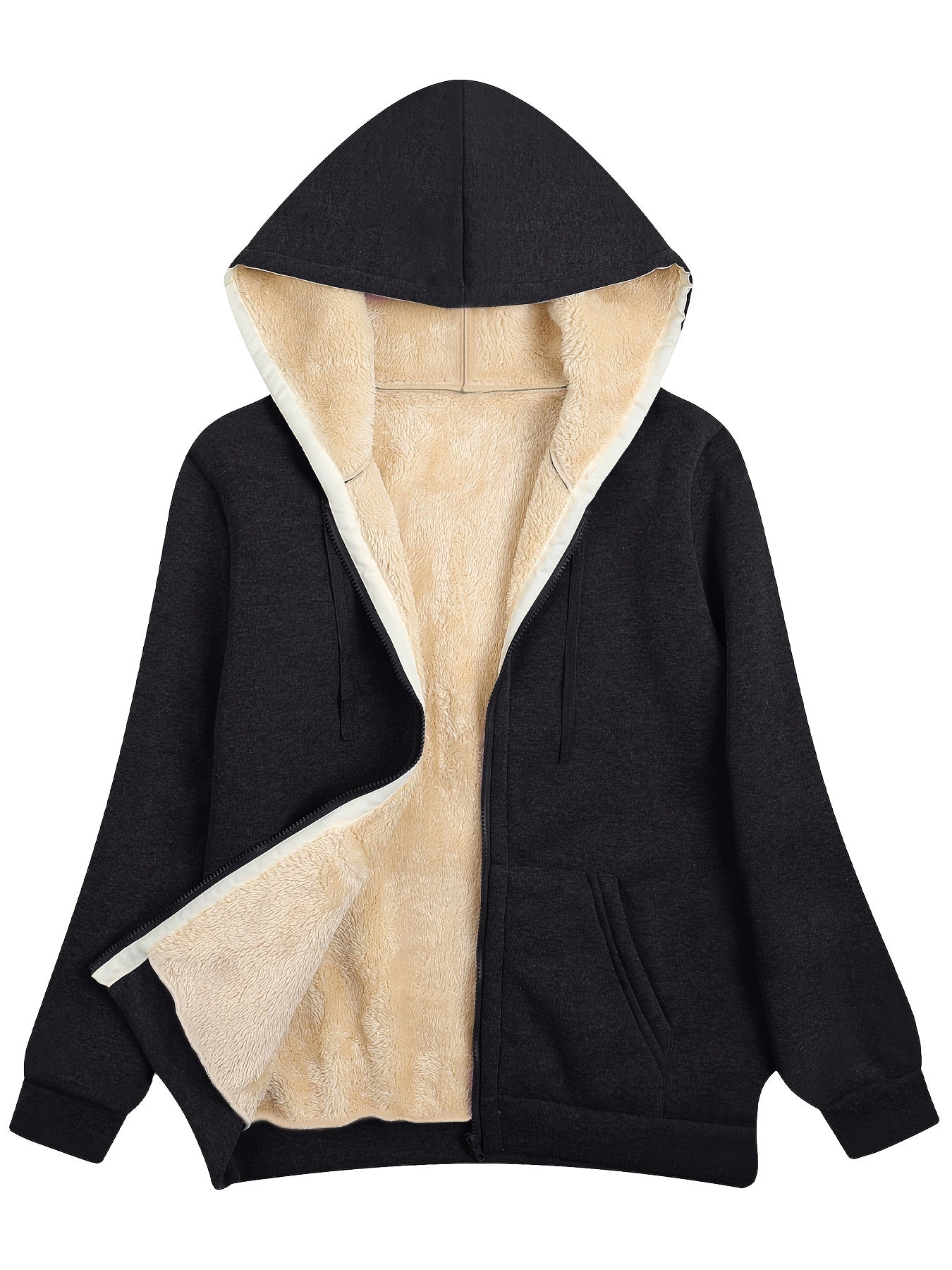 Luna - Warm Zip-Up Jacket with Hood