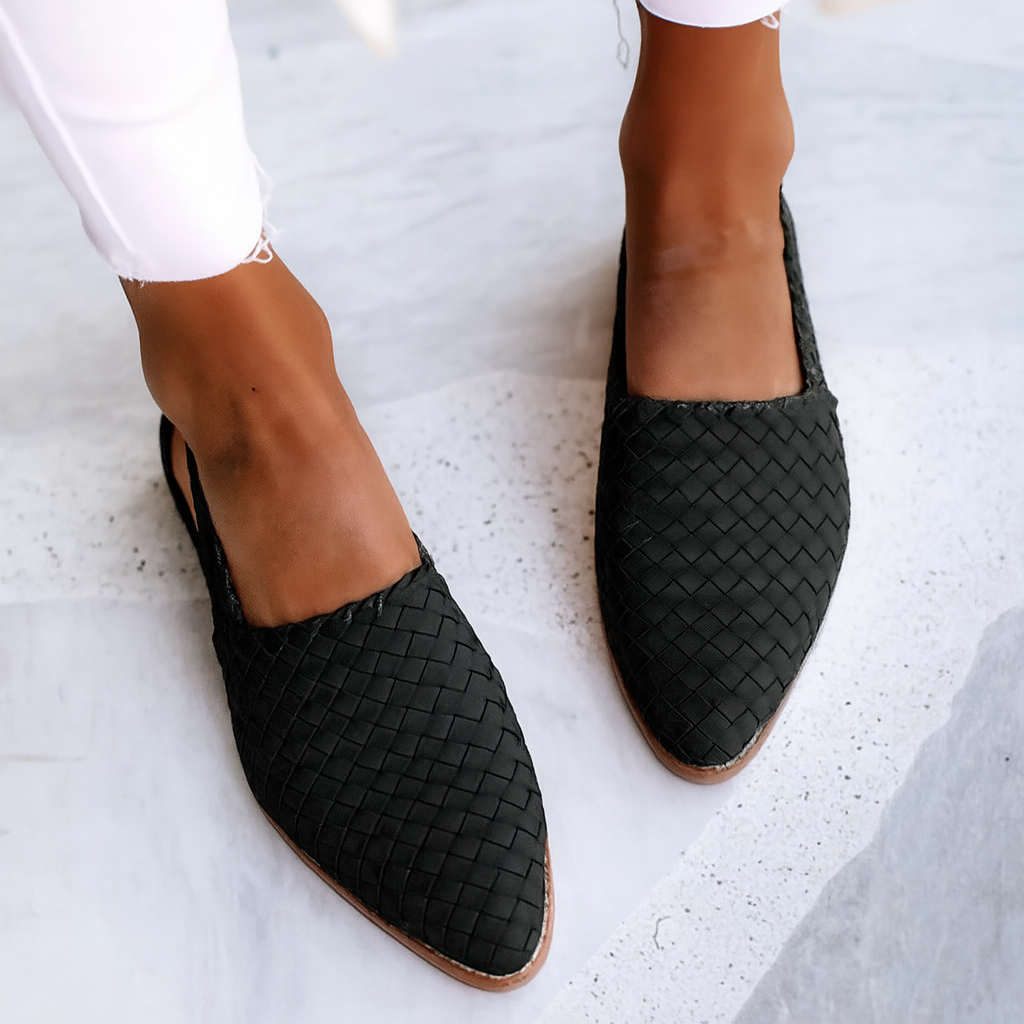 Alondra Woven Slip-On Flats for Women