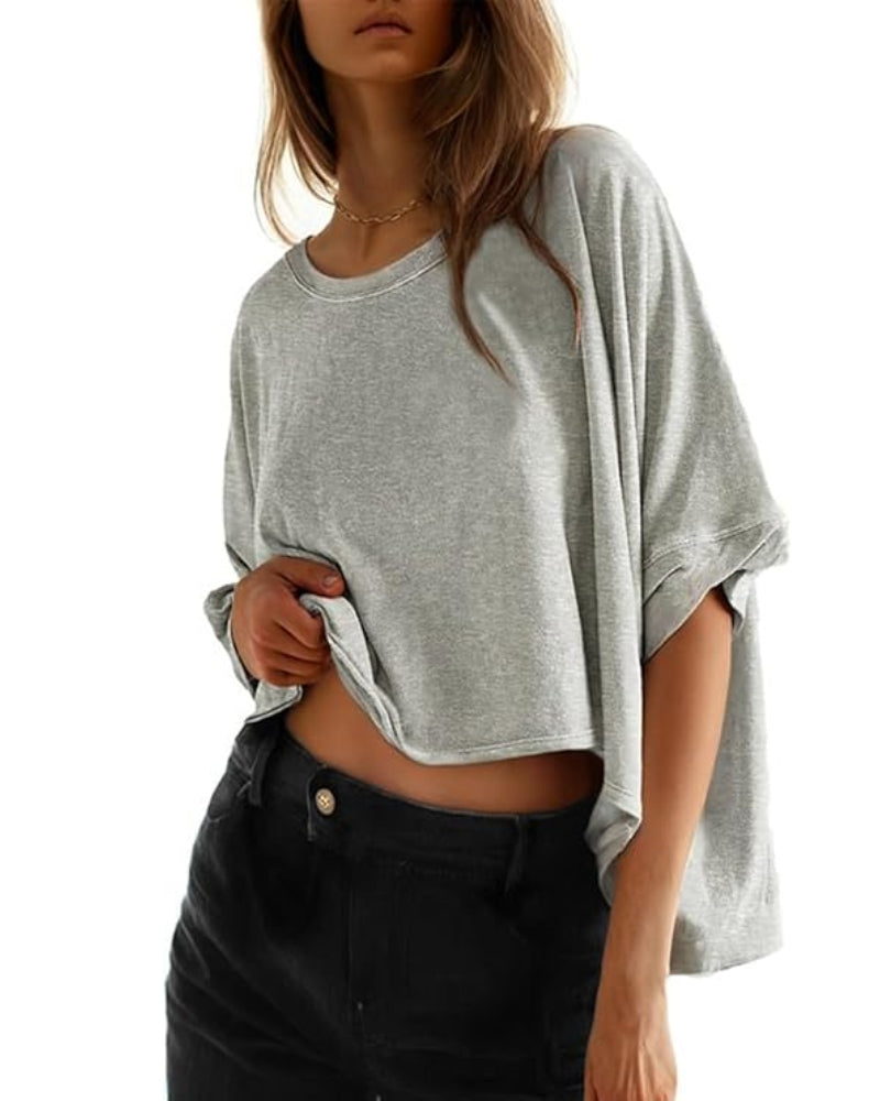 Sage - Oversized Casual Tee