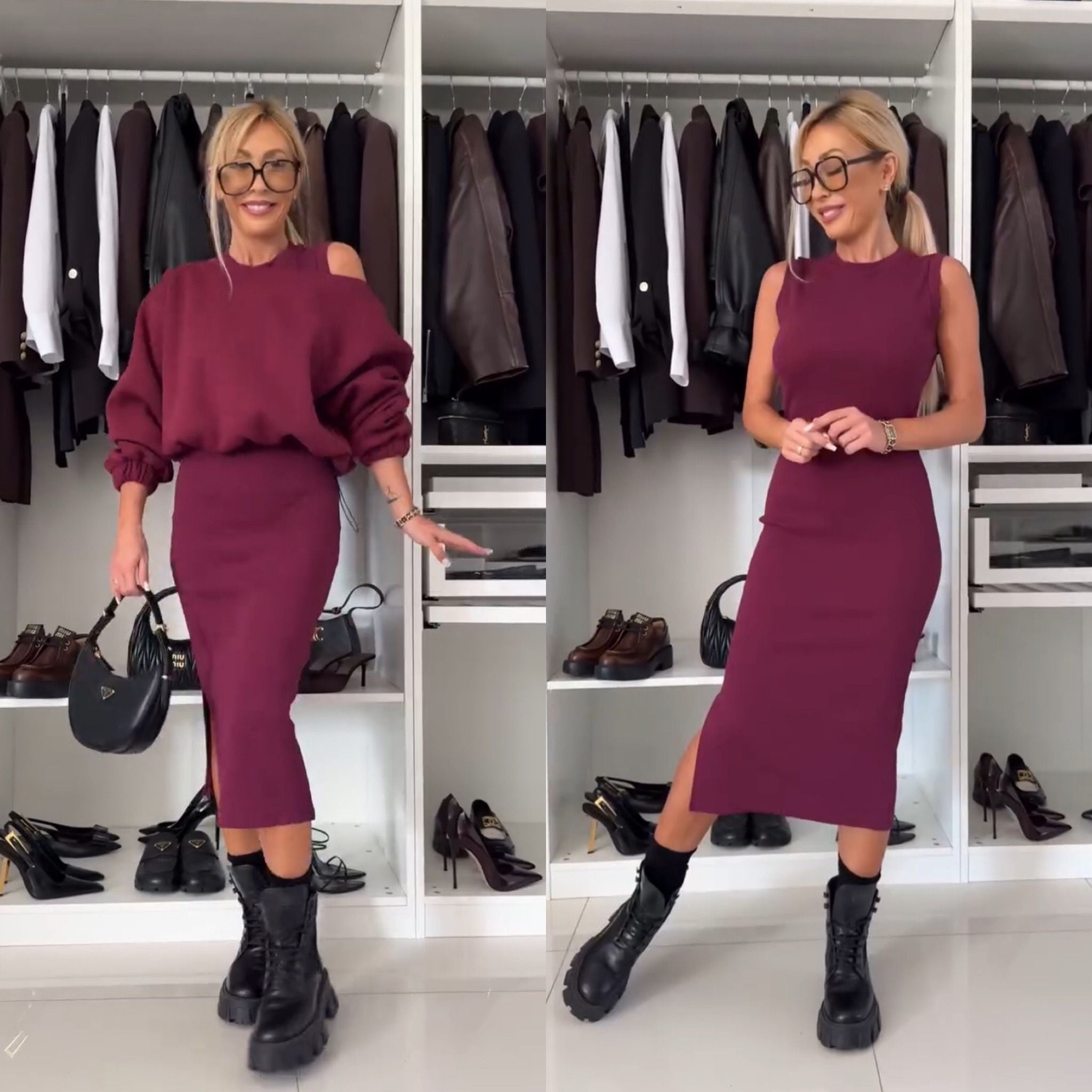 Leah - Minimalist Style Co-ord Set