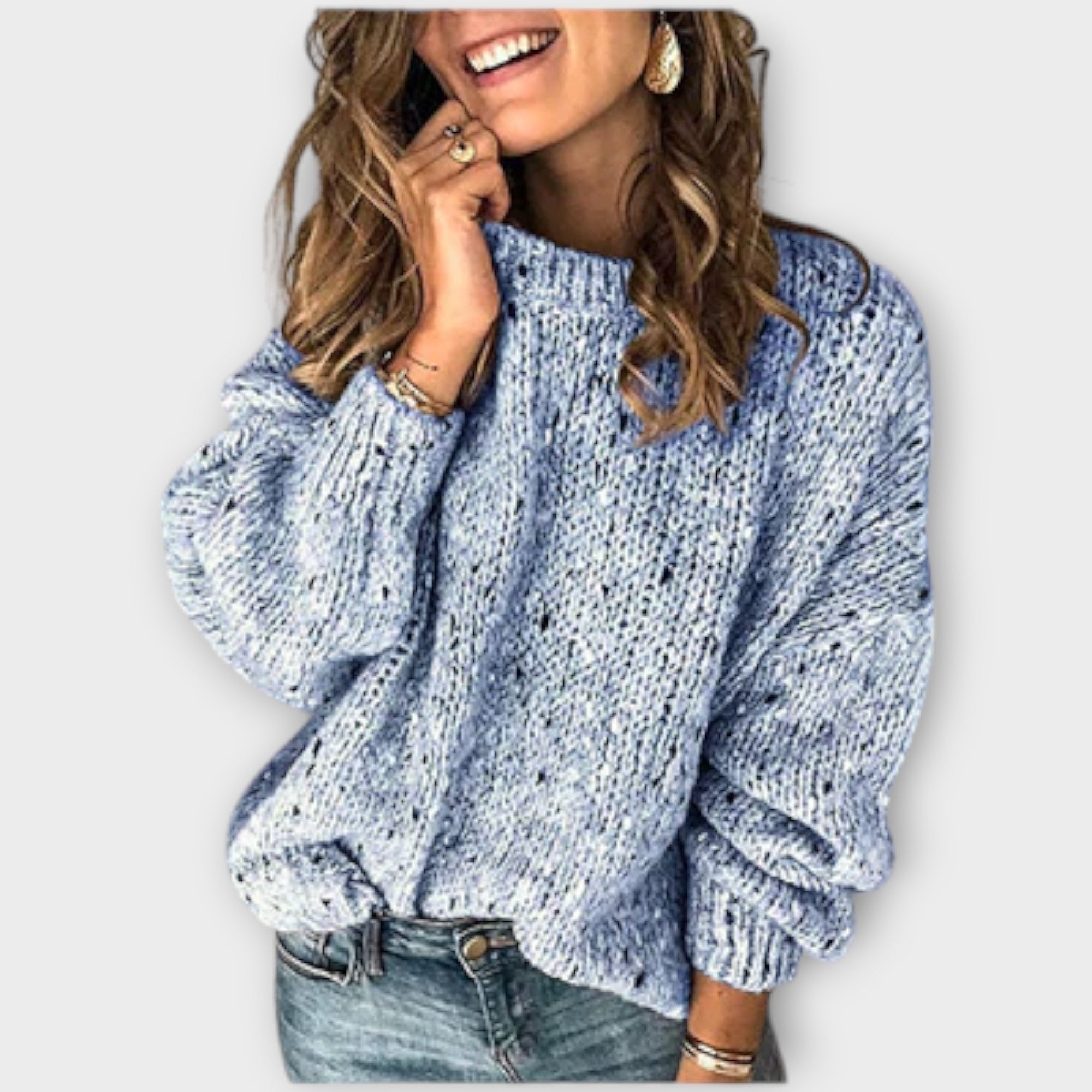 Linda – Cozy Retro Knit Sweater