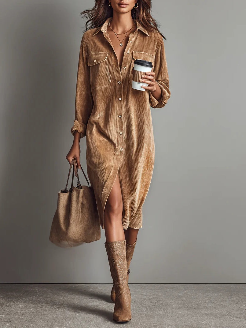 Arlena - Effortless Chic Shirt Dress