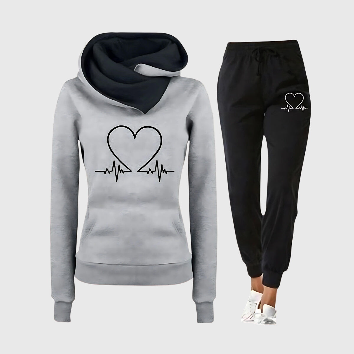 Hilary - 2-Piece Sportswear Set with Hoodie and Pants