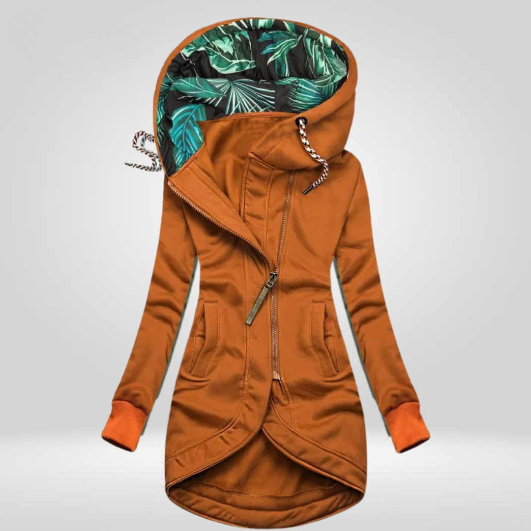 Liora - Asymmetrical Hoodie Jacket