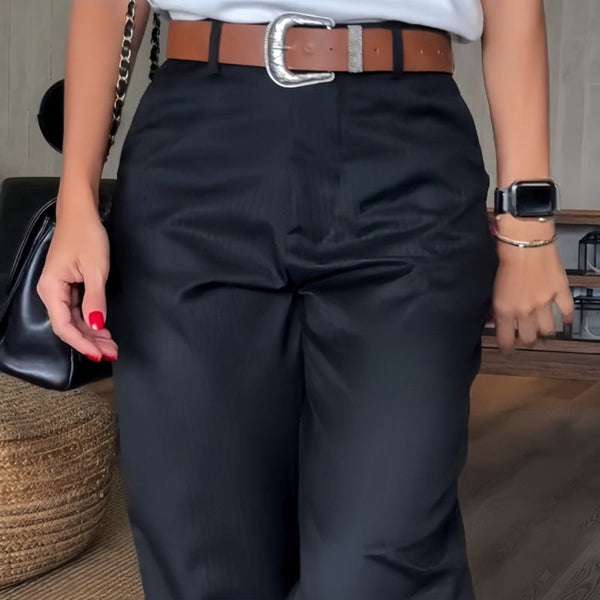 Elara - High-Waist Tailored Pants