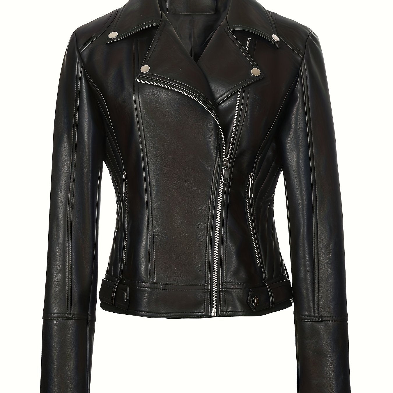 Aurélie - Elegant Biker Jacket