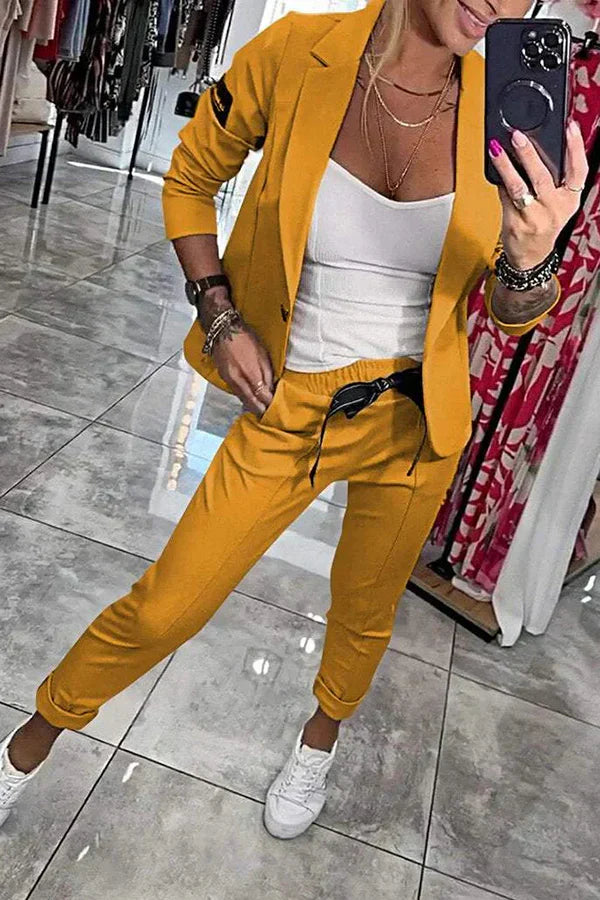 Sofia - Chic Two-Piece Suit Set