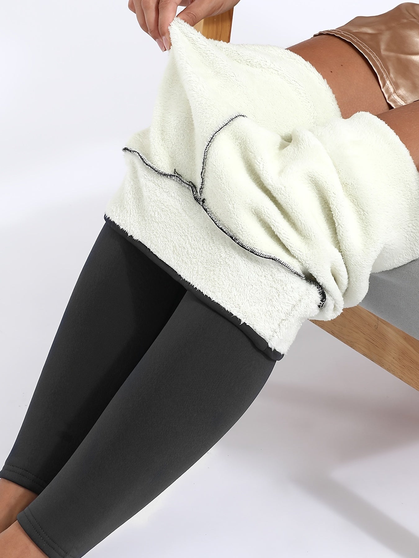 Sofia - High-Waist Thermal Leggings Pants