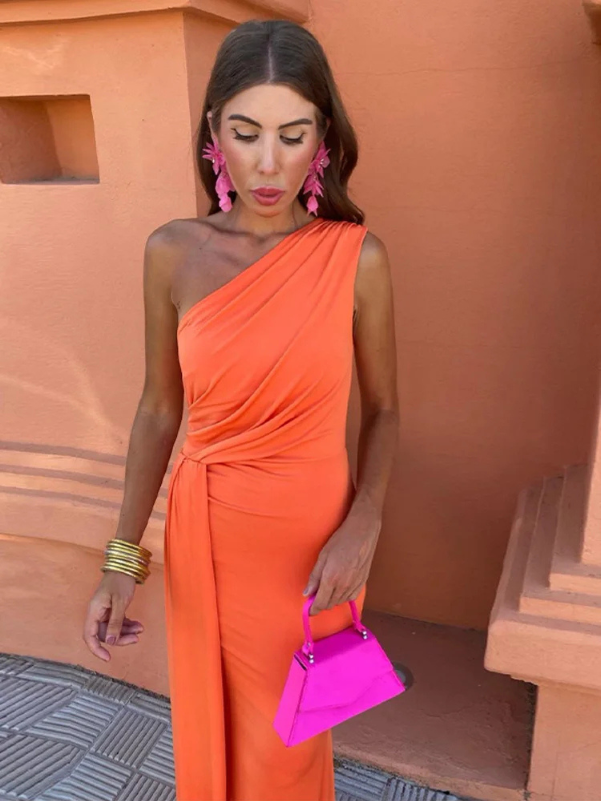 Judith - Asymmetric Maxi Dress