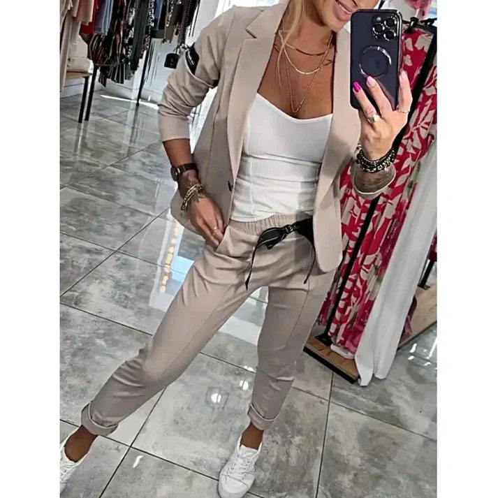 Sofia - Chic Two-Piece Suit Set
