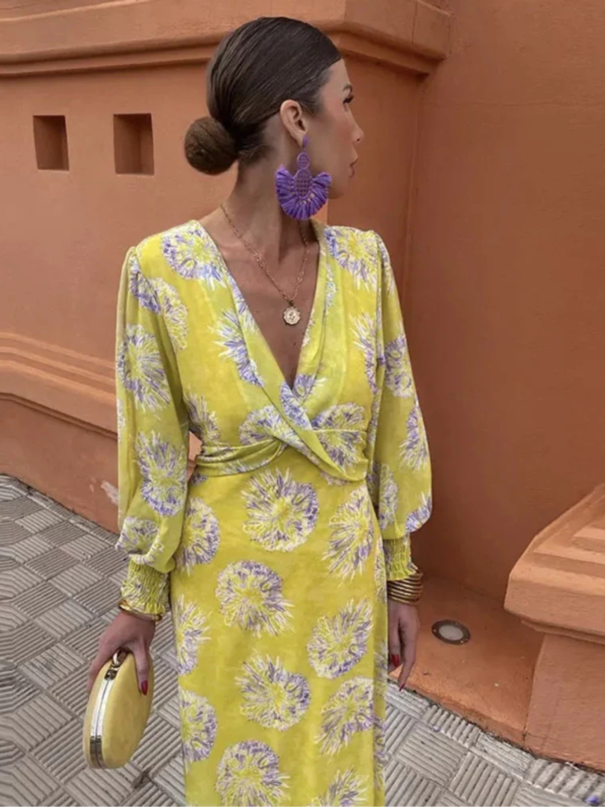 Marisella - Floral Midi Dress