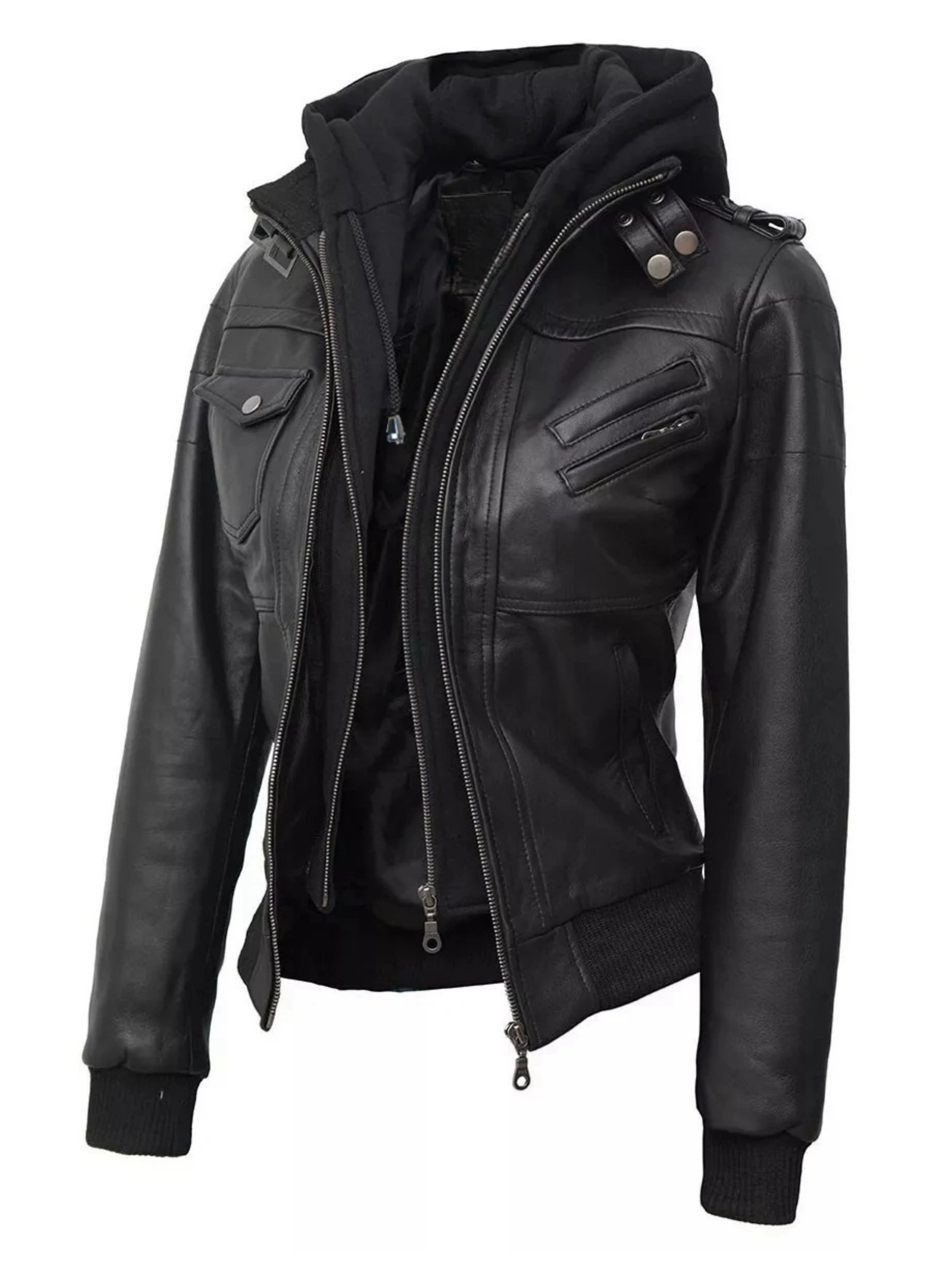 Ophélie - Casual Chic Hooded Jacket