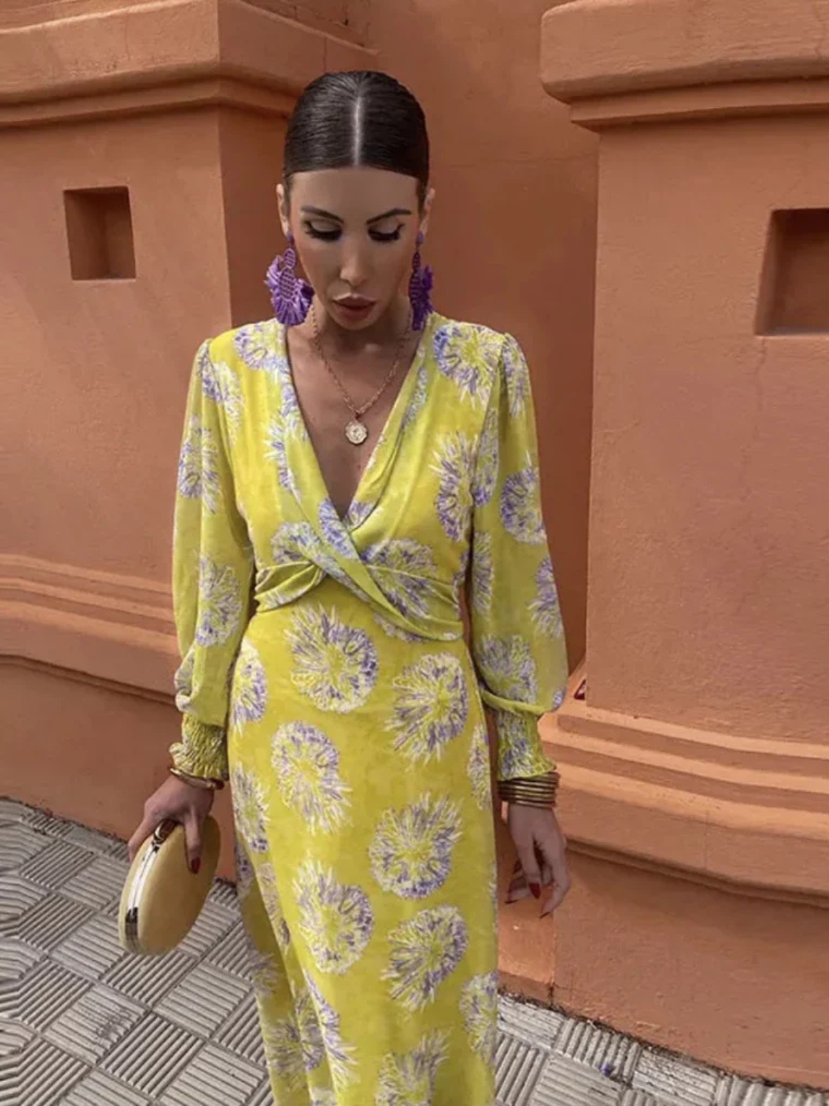 Marisella - Floral Midi Dress