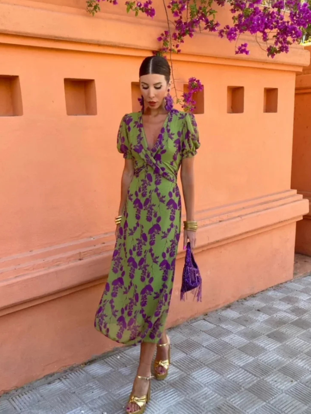 Seraphina - Sophisticated Midi Dress