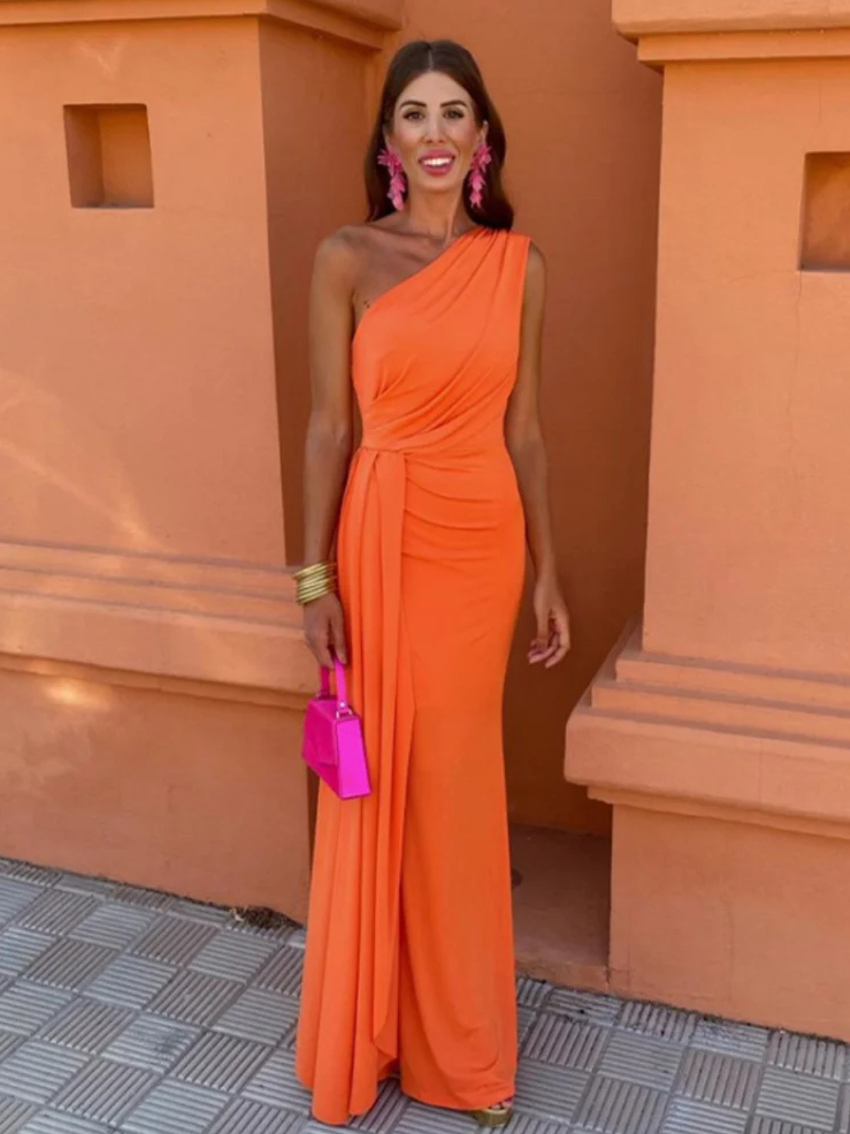 Judith - Asymmetric Maxi Dress
