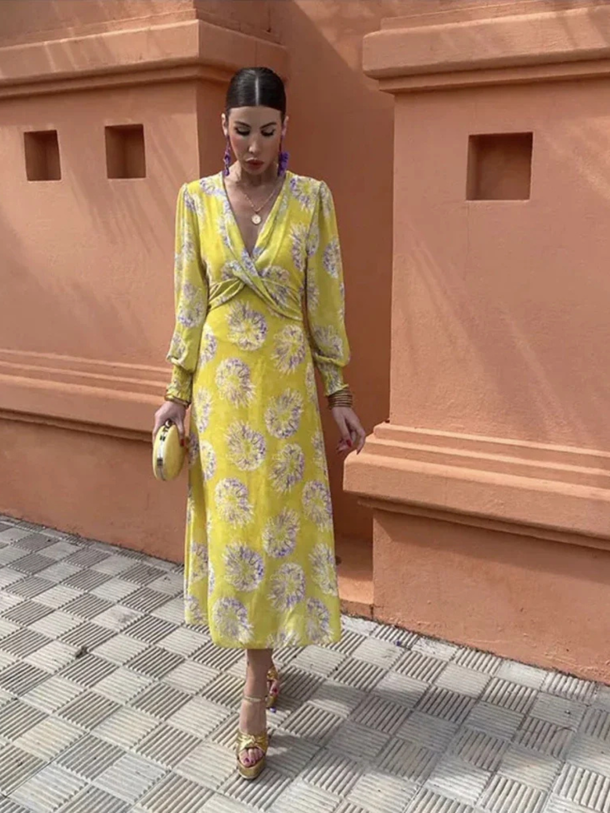 Marisella - Floral Midi Dress