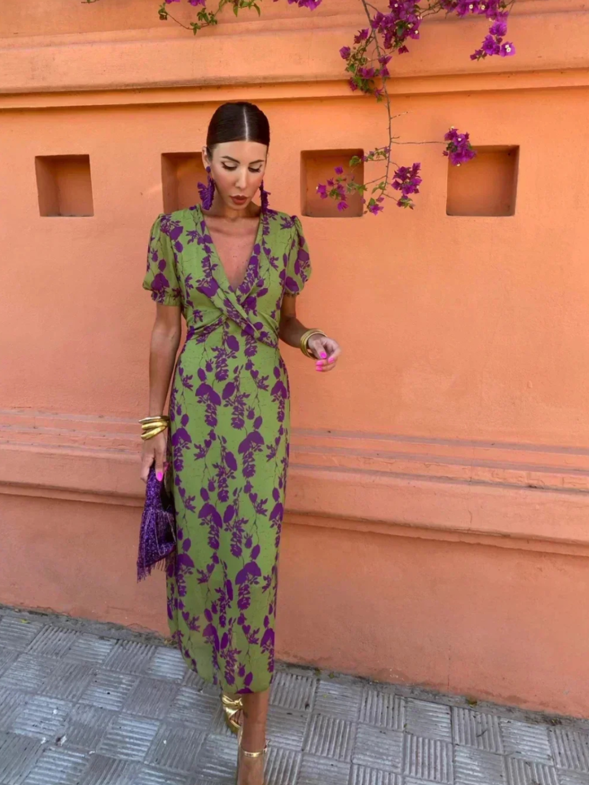 Seraphina - Sophisticated Midi Dress