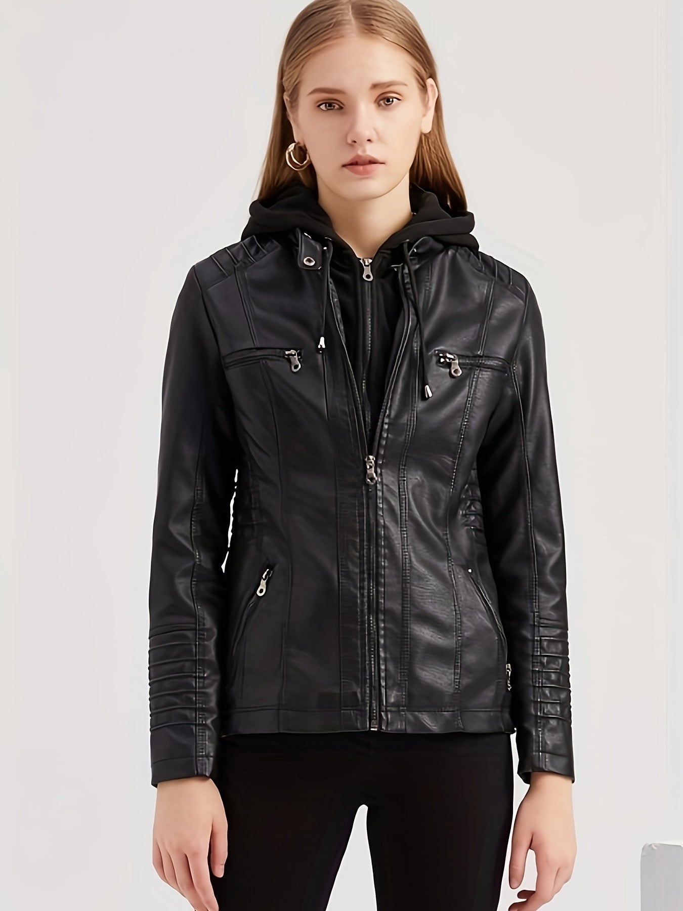 Noémie - Chic Hooded Jacket