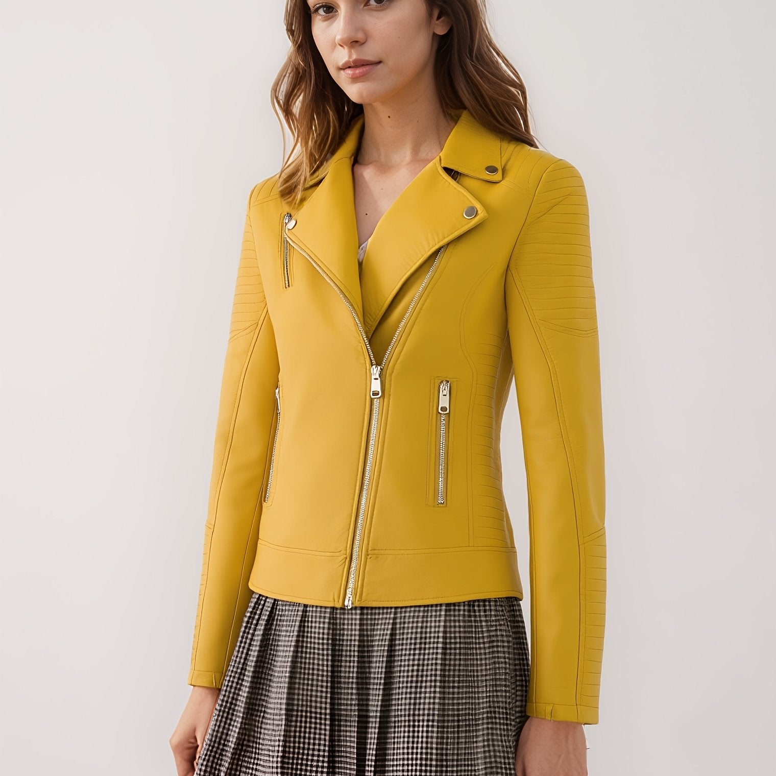 Margaux - Chic Modern Moto Jacket