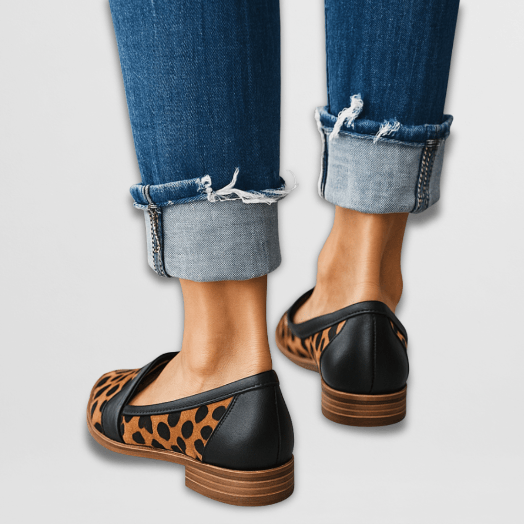 Alessia - Pointed Toe Slip-On Loafers