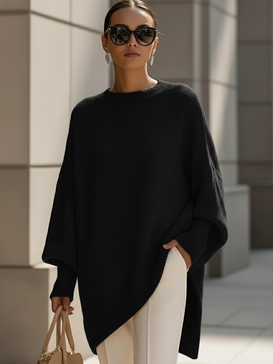 Alina - Elegant Asymmetric Pullover