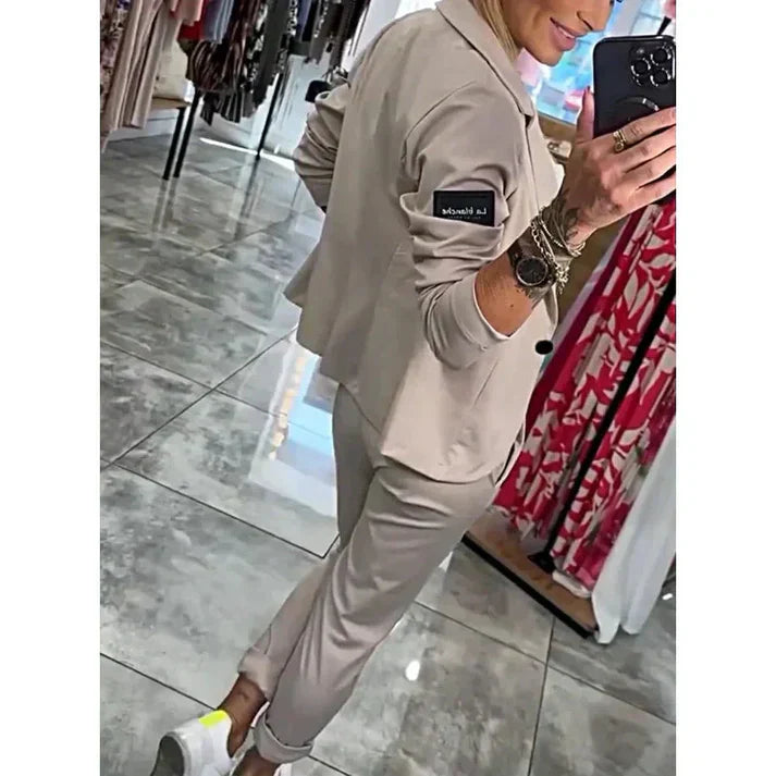 Sofia - Chic Two-Piece Suit Set