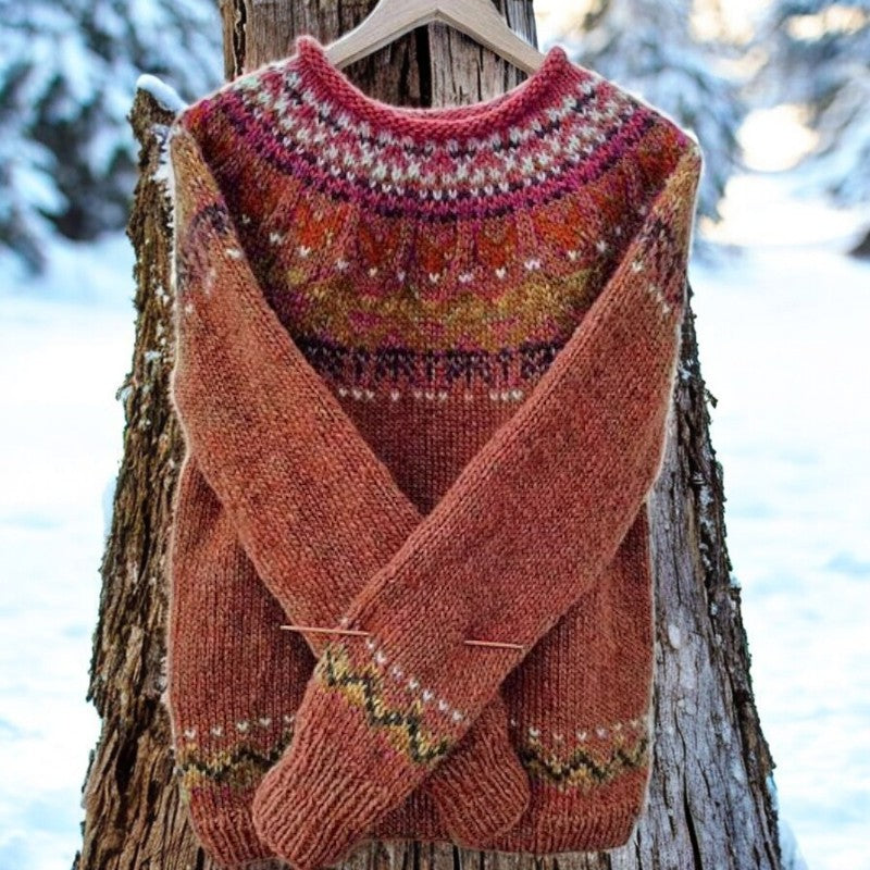 Amelie - Nordic Knit Sweater