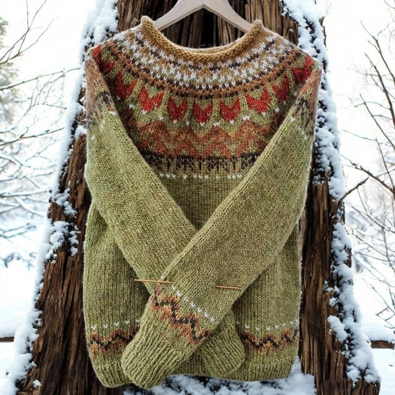 Charlotte – Autumn Knit Sweater