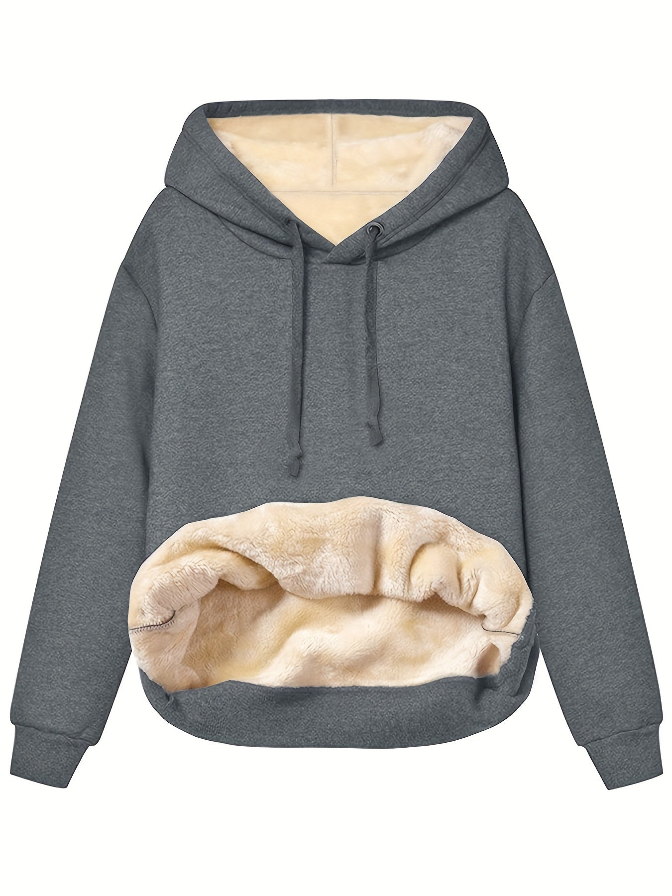 Clara - Winter Pullover Cozy Hoodie with Plush Pocket