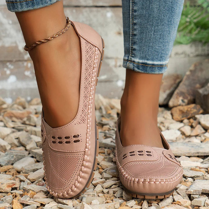 Elora - Casual Slip-On Loafers Comfort Flats