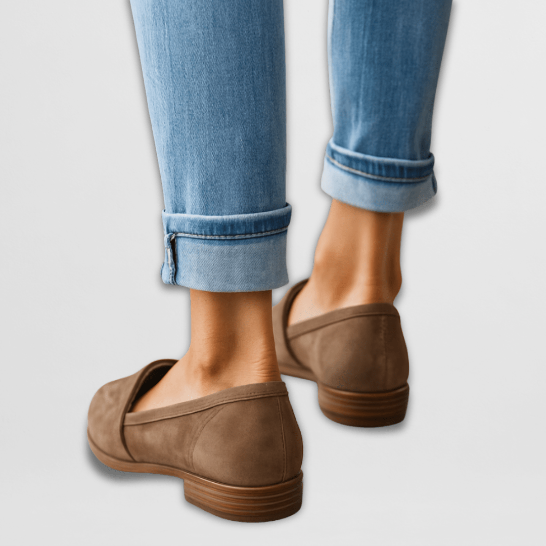 Alessia - Pointed Toe Slip-On Loafers