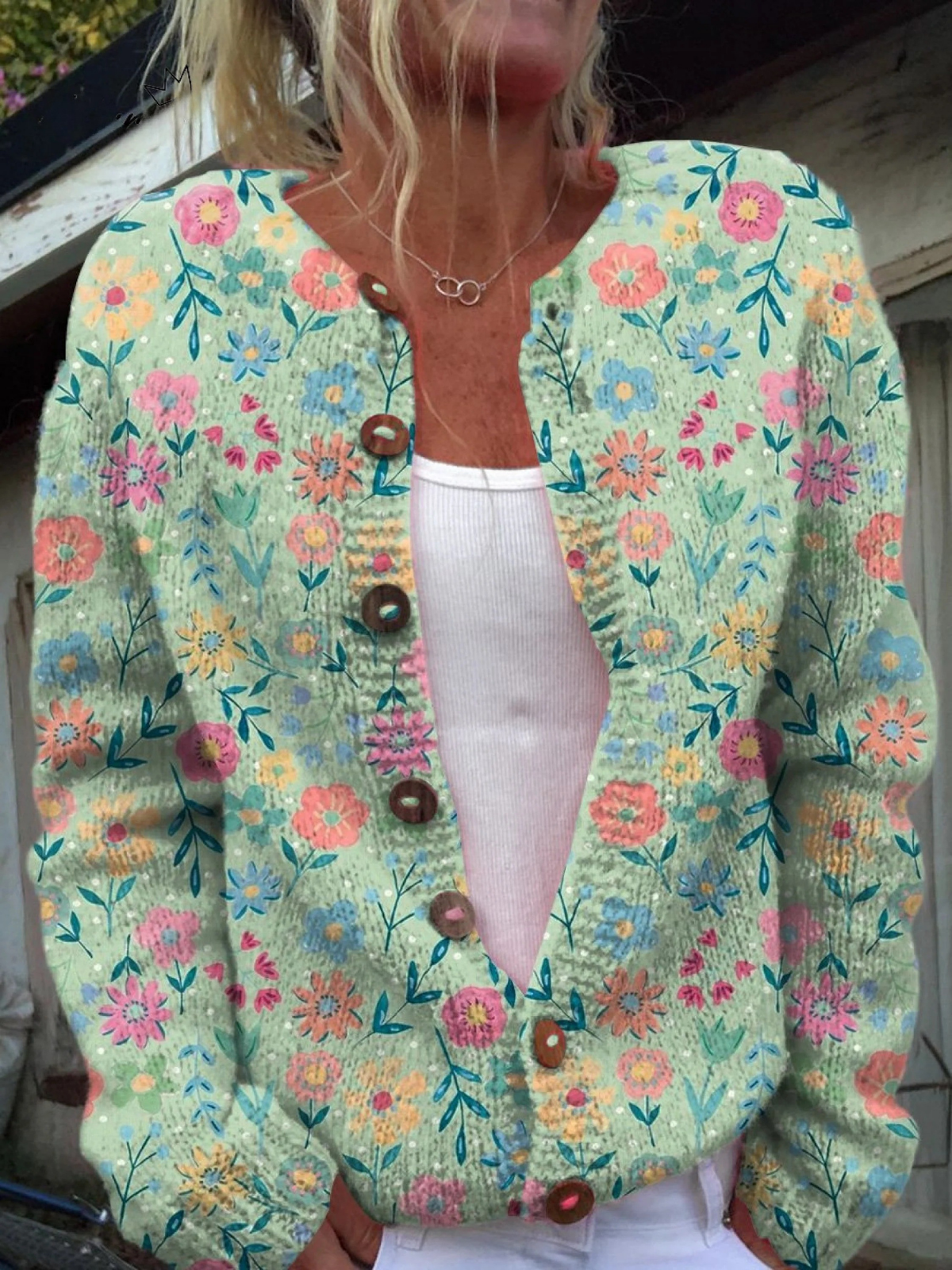 Christen - Spring Garden Cardigan