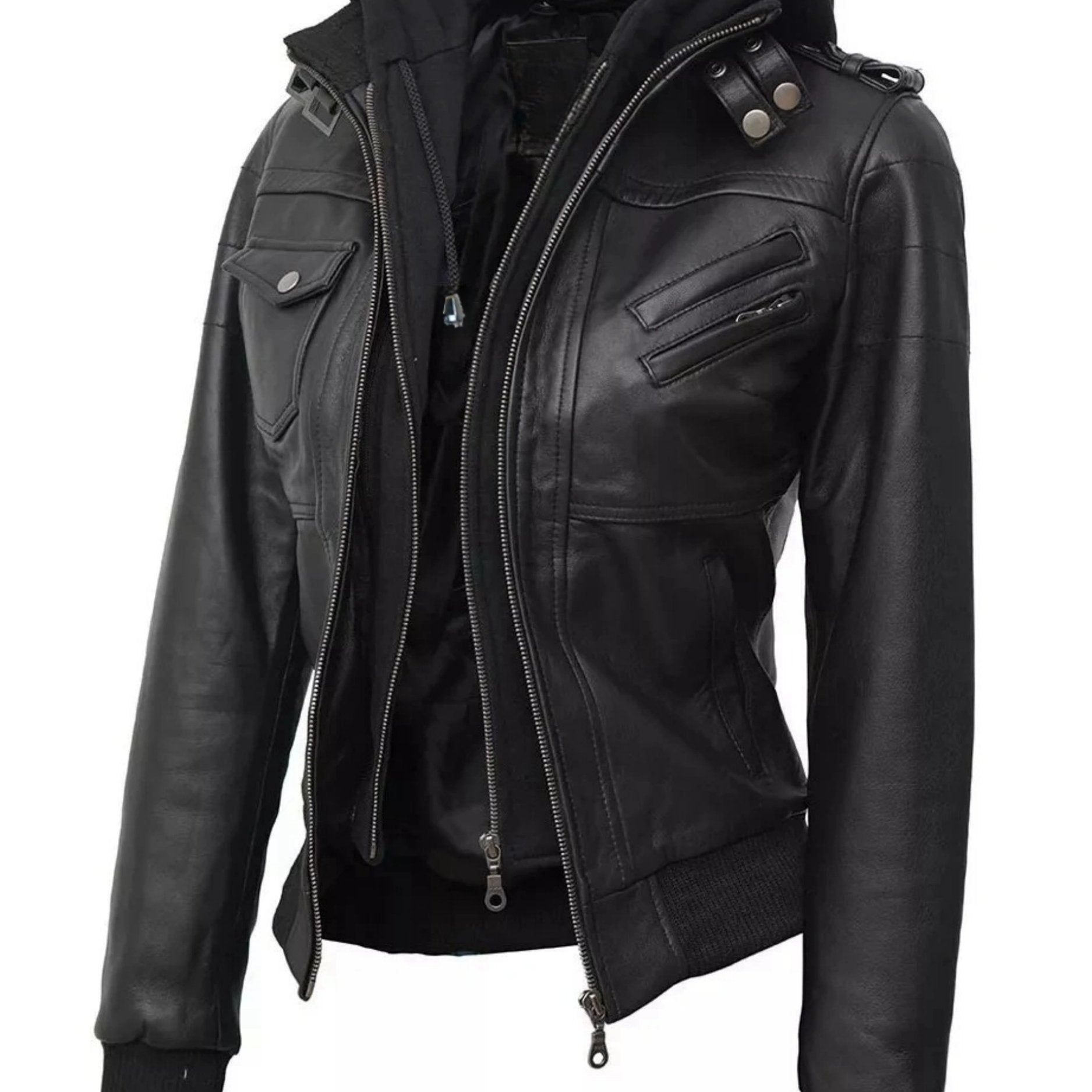 Ophélie - Casual Chic Hooded Jacket