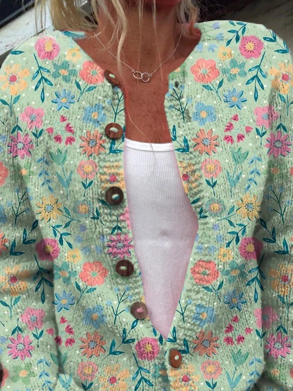 Christen - Spring Garden Cardigan