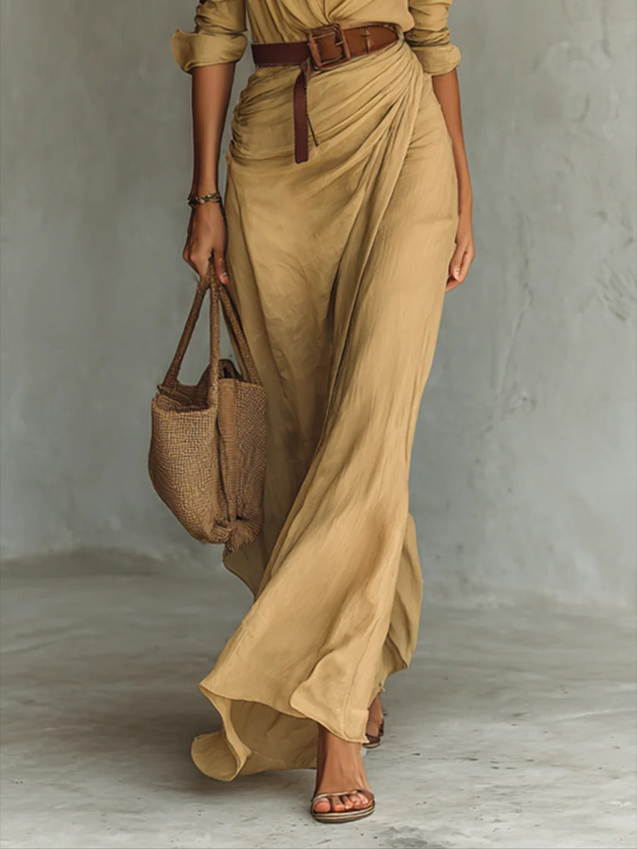 Katrina – Flowing Shirt Dress