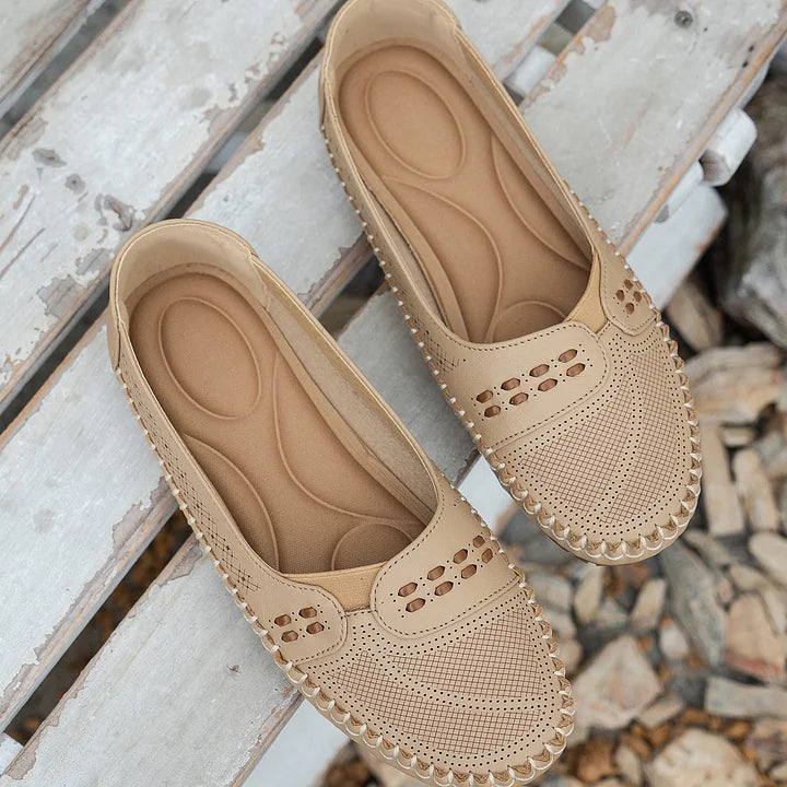 Elora - Casual Slip-On Loafers Comfort Flats