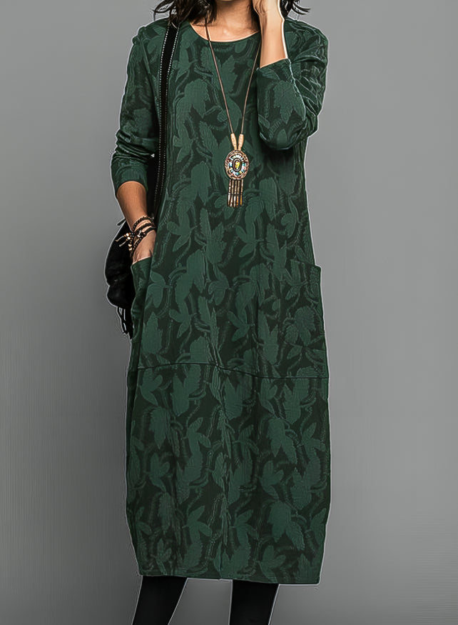 Isabella - Women’s Long Sleeve Maxi Dress