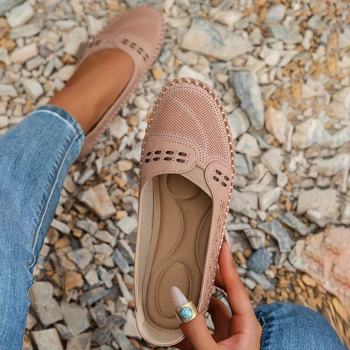 Elora - Casual Slip-On Loafers Comfort Flats