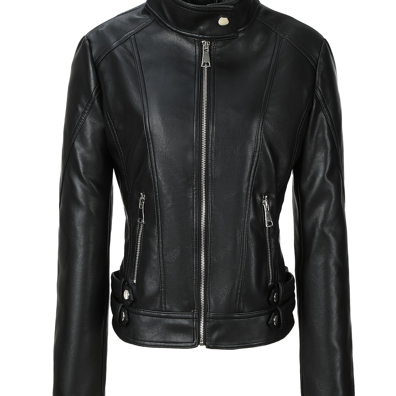 Élodie - Classic Moto-Inspired Jacket