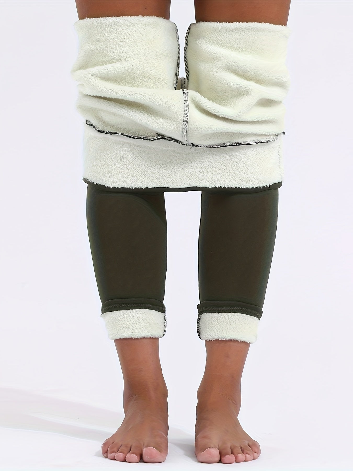 Sofia - High-Waist Thermal Leggings Pants