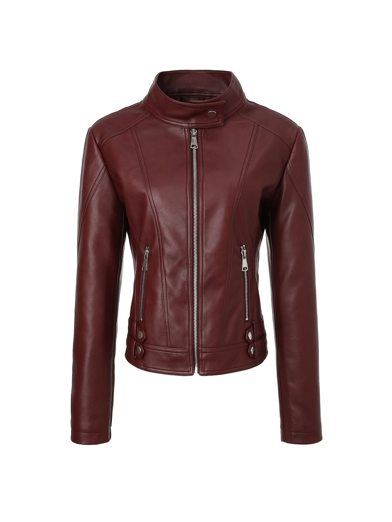Élodie - Classic Moto-Inspired Jacket